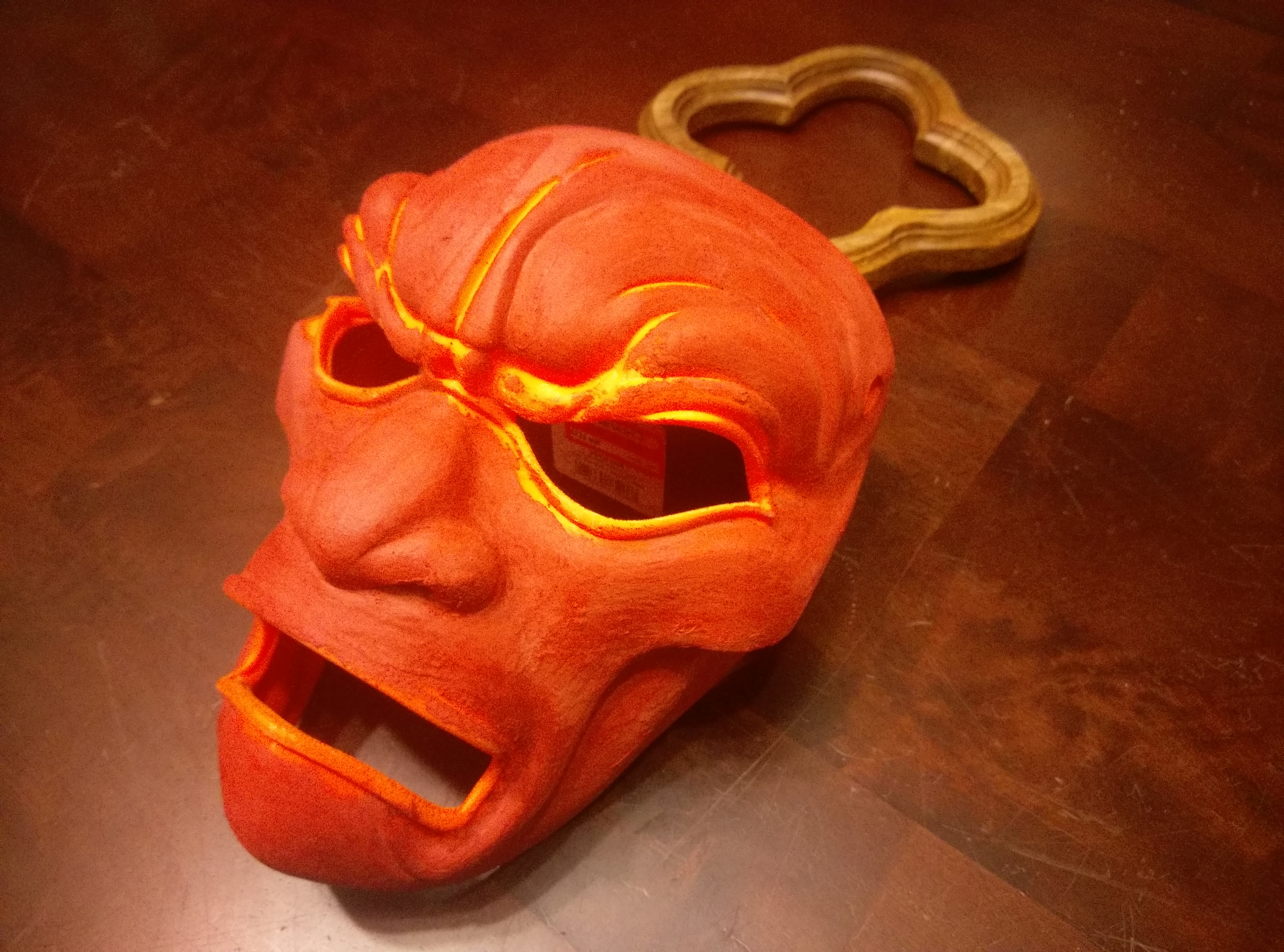 3D Printed Mask Bondo Filler