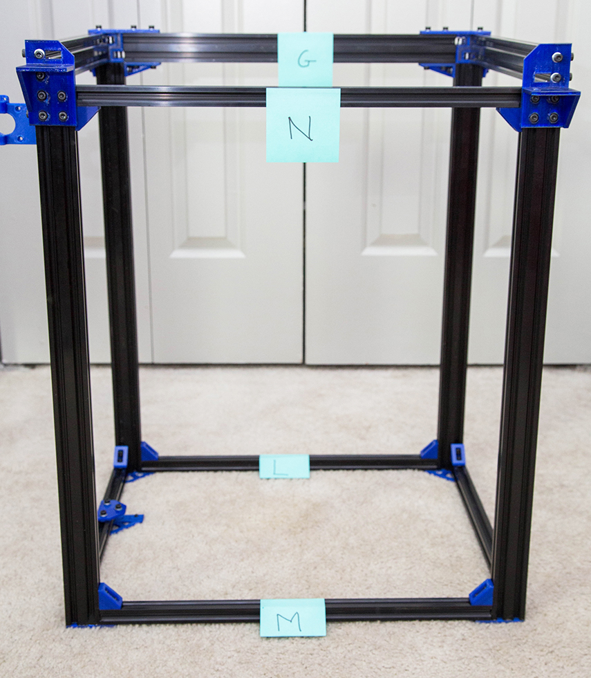 D Bot Frame Center Beams Let s Print 3D
