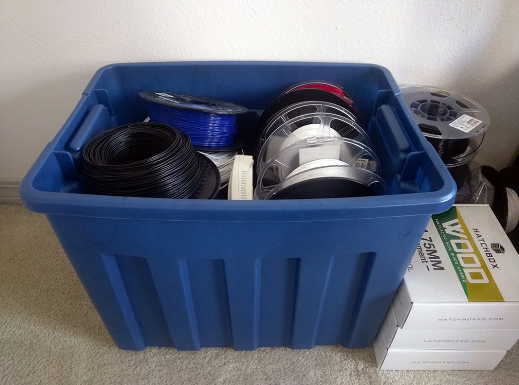 Filament Roll Storage Container
