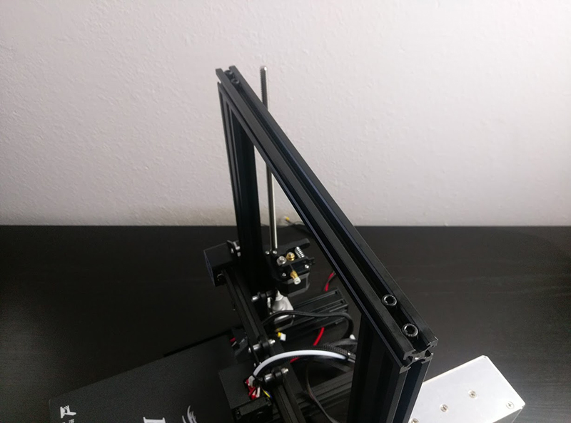 Creality Ender-3 Assembly - Top Beam Installed