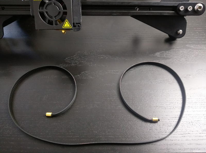 Creality Ender-3 Assembly - X Belt