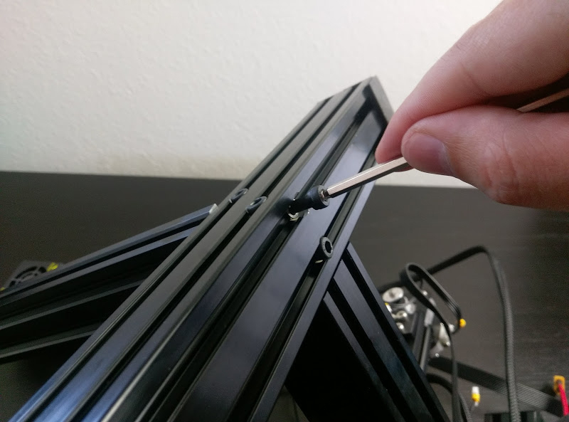 Ender 3 Frame Assembly Vertical Beams