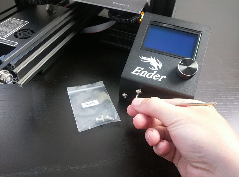 Creality Ender-3 Assembly - LCD Screen