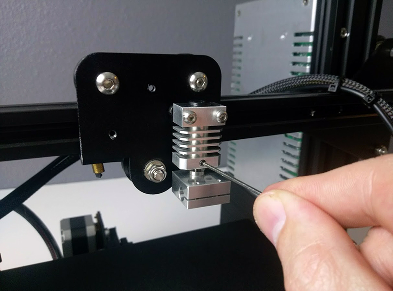 Ender 3 Micro Swiss All Metal Hotend Bolts