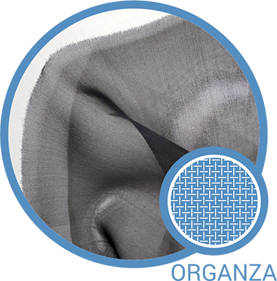 Organza Fabric Material