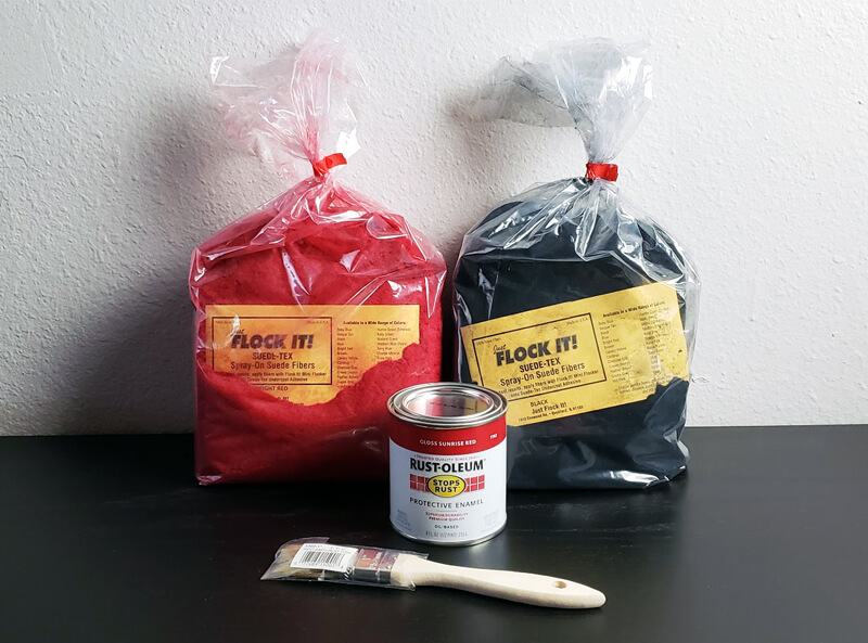 3D Print Flocking Materials