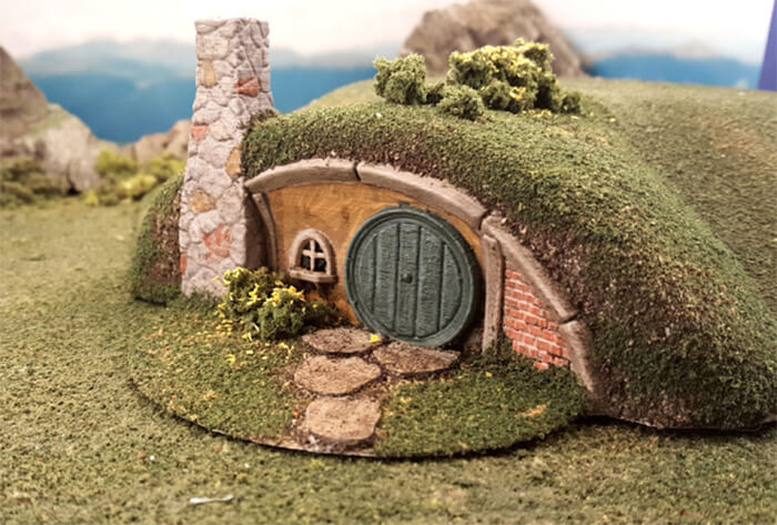 3D Printed Terrain Flock
