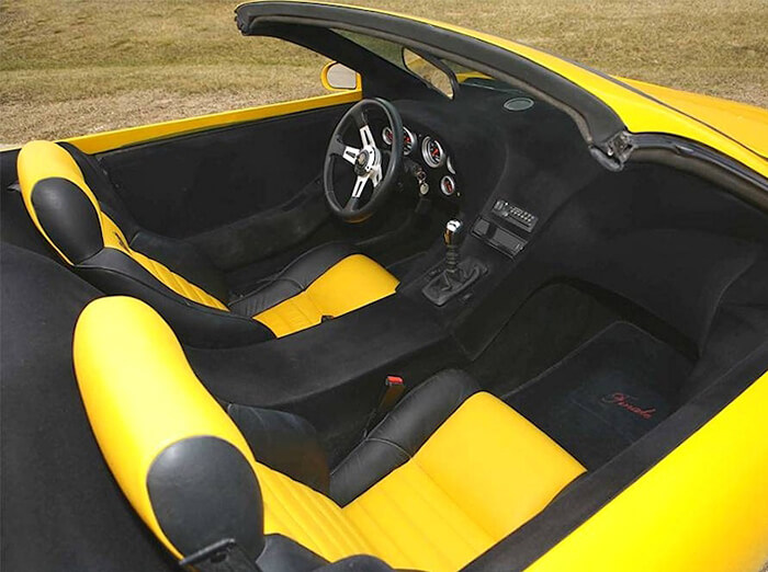 Flocked Car Interior