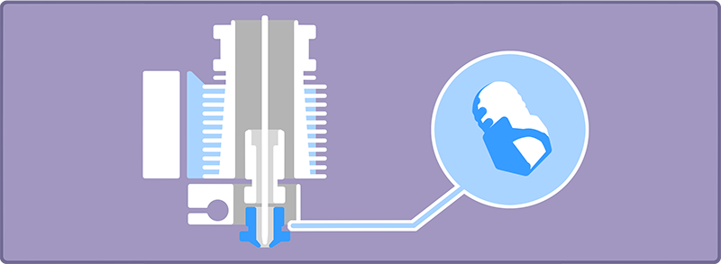 All Metal Hotend Brass Nozzle Diagram