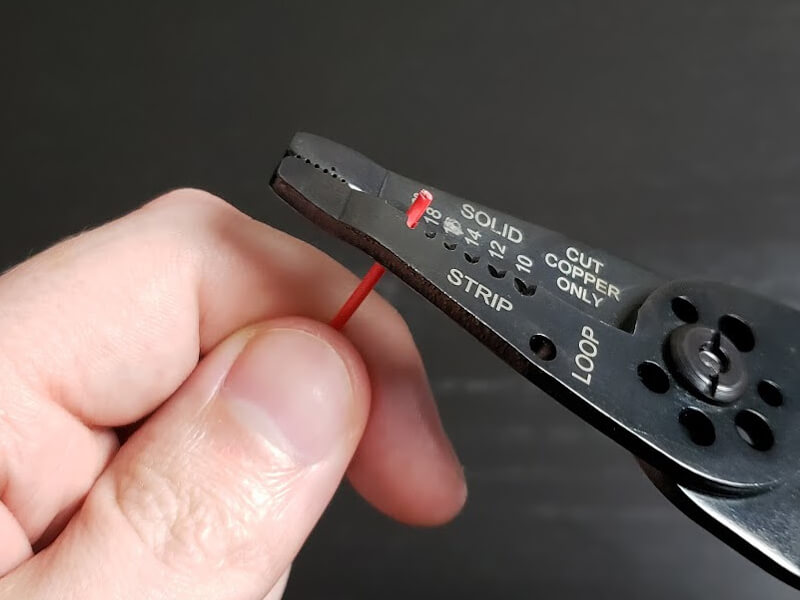 22 AWG Wire Strip