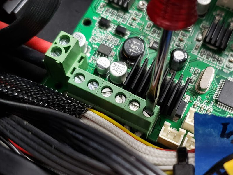 Creality Ender-3 Control Board Terminal Blocks