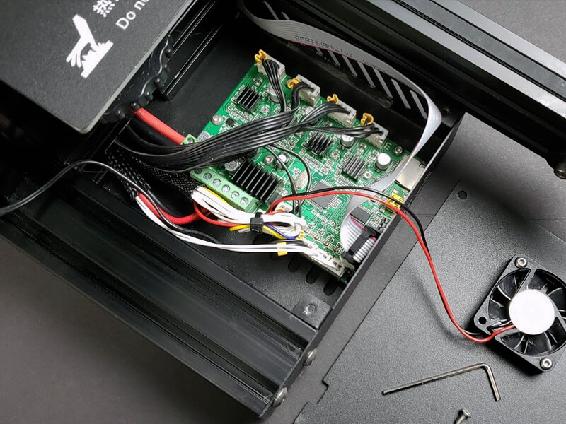 Creality Ender-3 Electronics Case Open