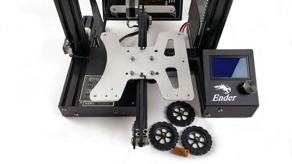 Disassemble the Ender 3 Heated Bed