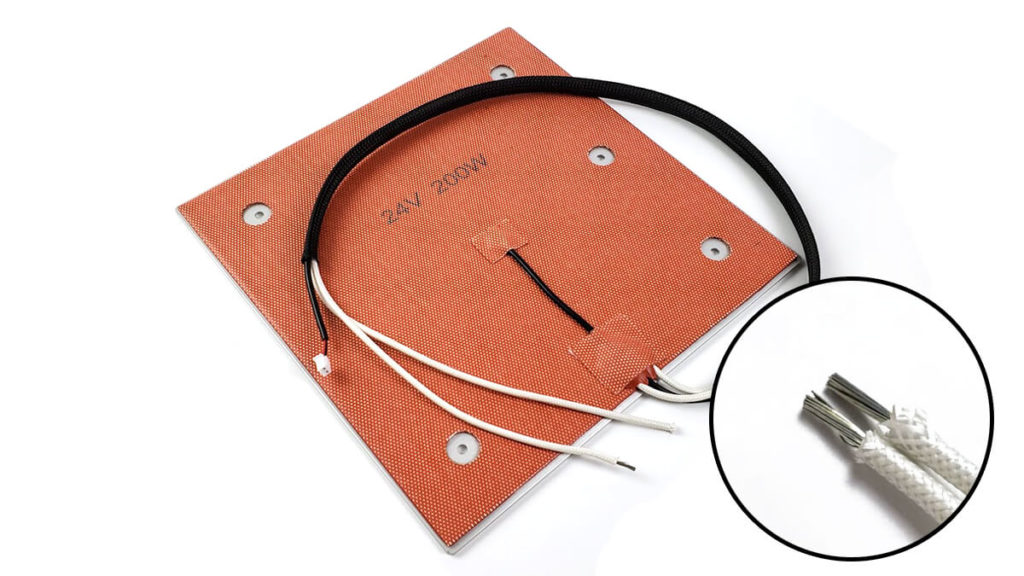 Gulfcoast Robotics Silicone Heater Wiring
